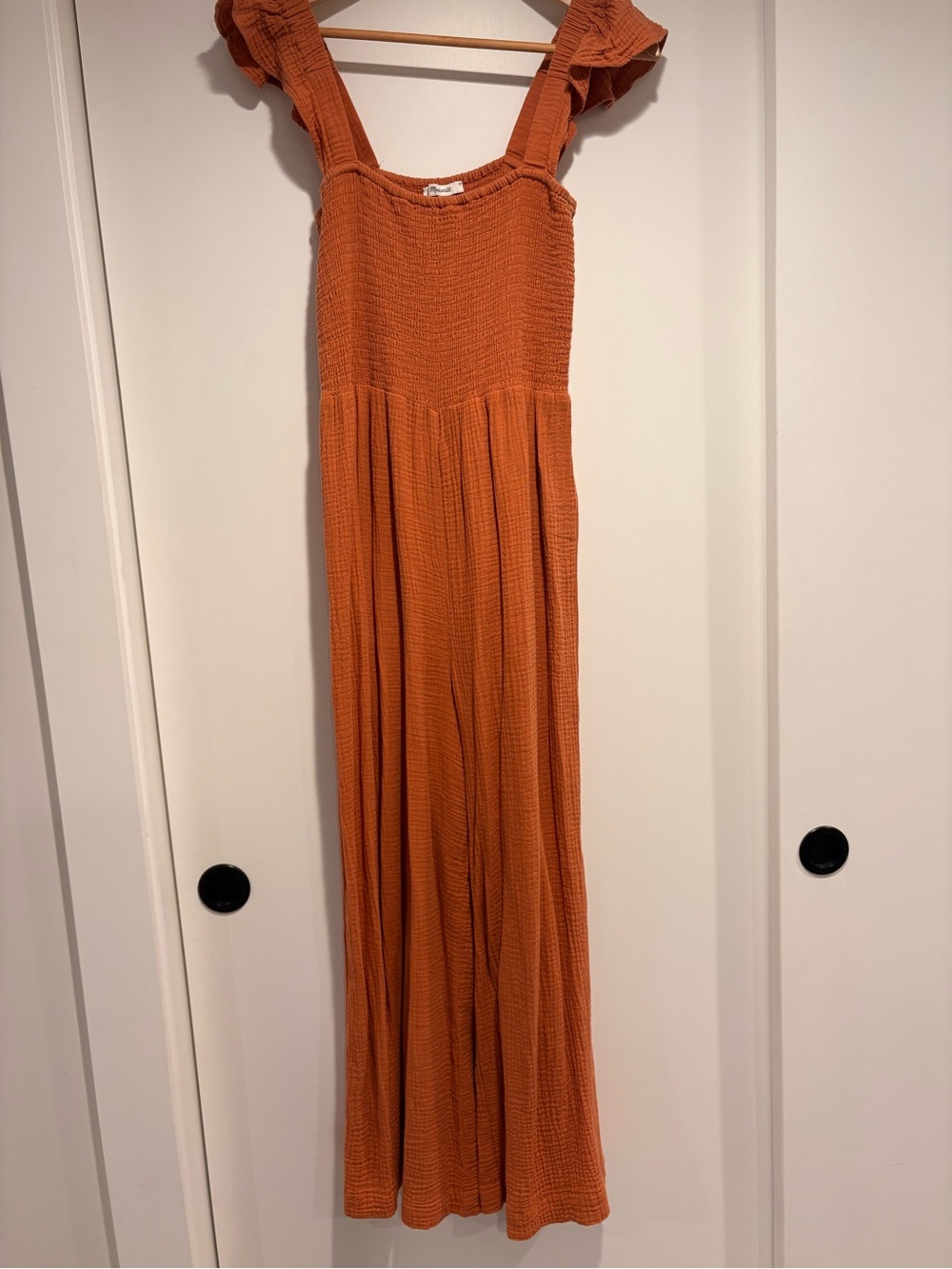 Madewell Lightspun Lucie Flutter-sleeve Jumpsuit - Picture 5 of 5